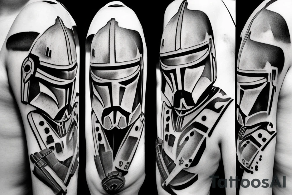 Mandalorian Clone trooper tattoo idea