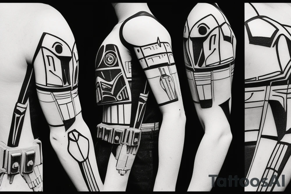 Mandalorian Clone trooper tattoo idea