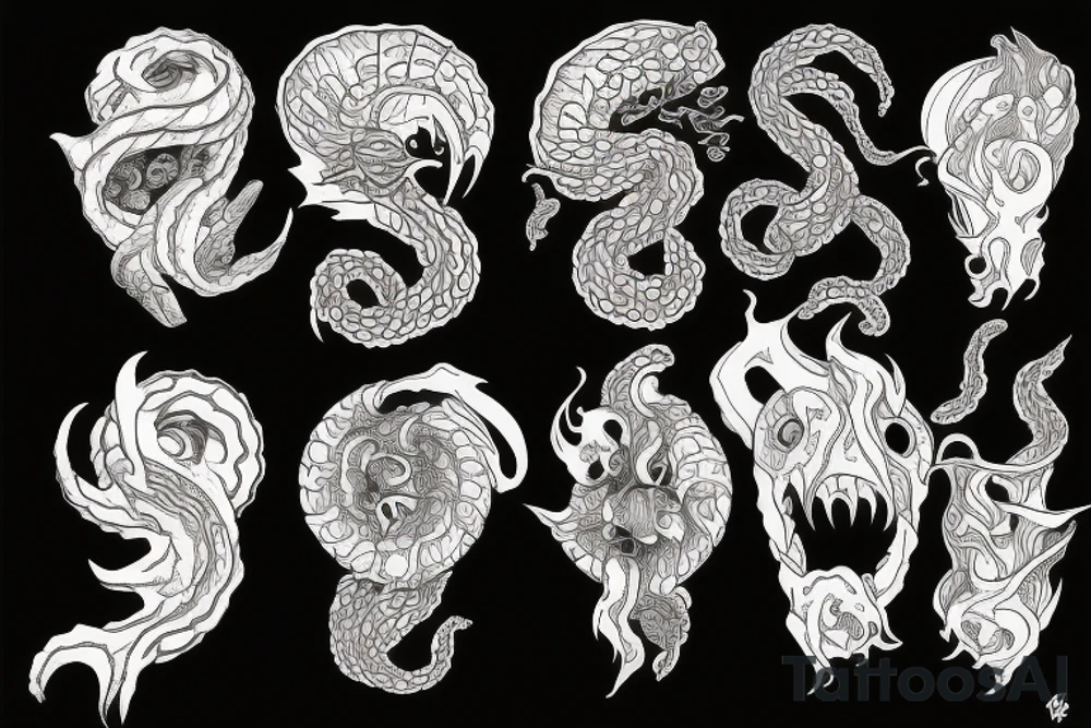 The kracken tattoo idea