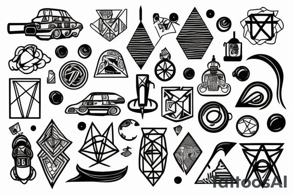 Traveling tattoo idea
