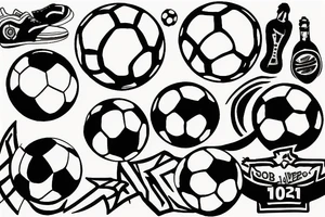 soccer 13 2 tattoo idea