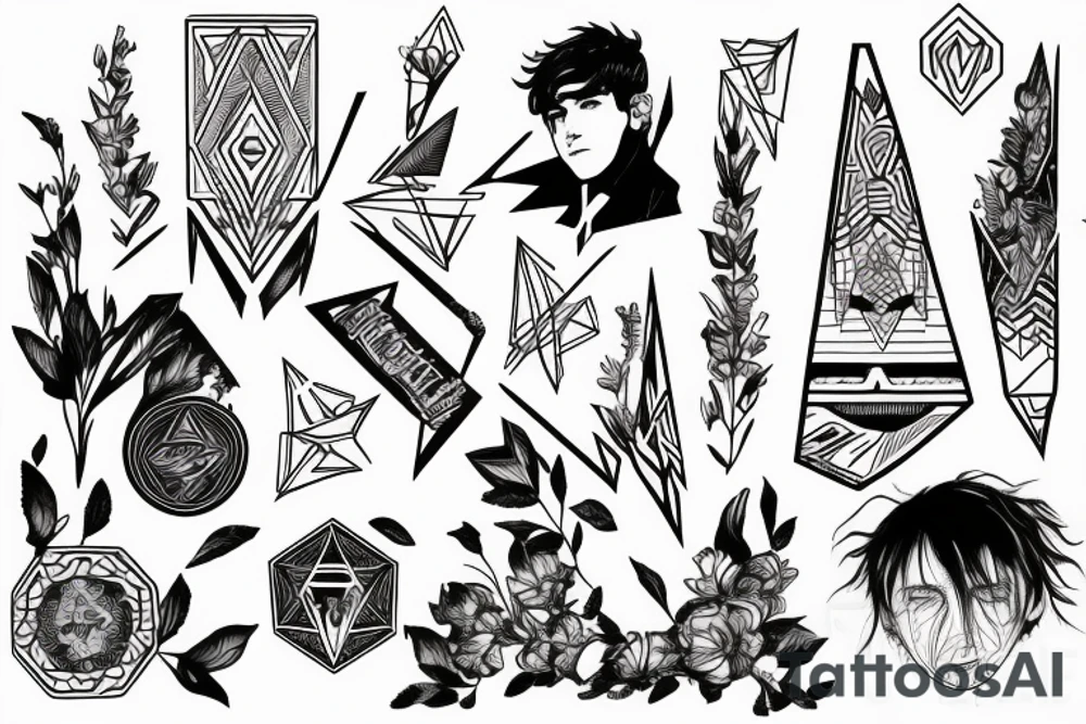 Odesza, Madeon, and Porter Robinson at Coachella tattoo idea