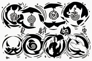 Naruto seal unlocked to achieve happiness tattoo idea