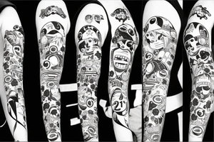 Naruto seal unlocked to achieve happiness tattoo idea