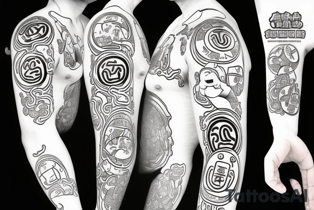 Naruto seal unlocked to achieve happiness tattoo idea