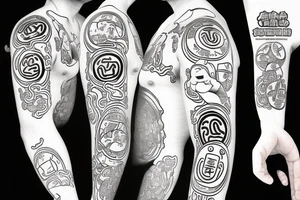 Naruto seal unlocked to achieve happiness tattoo idea