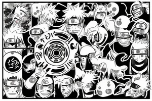 Naruto seal unlocked to achieve happiness tattoo idea