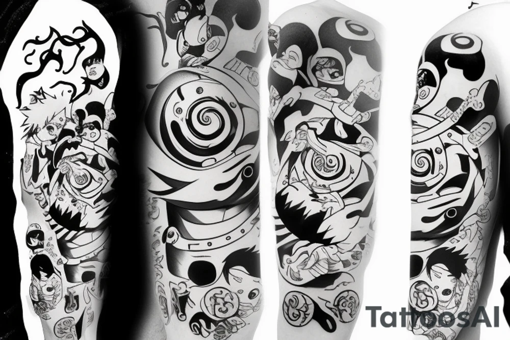 Naruto seal unlocked to achieve happiness tattoo idea