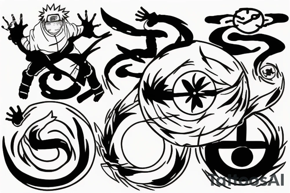 Naruto seal unlocked to achieve happiness tattoo idea