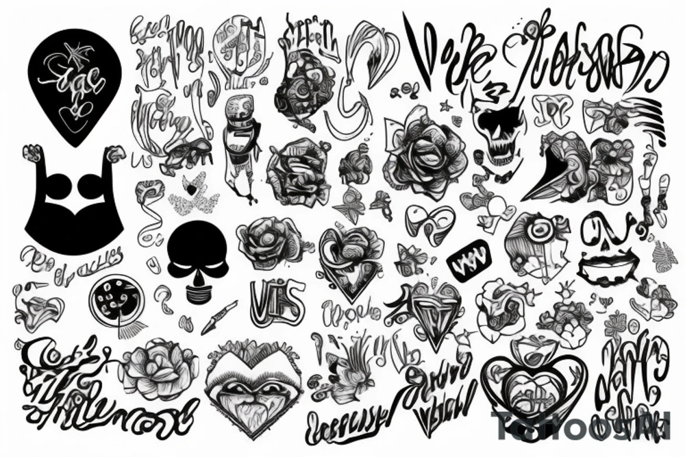 Good vibes tattoo idea
