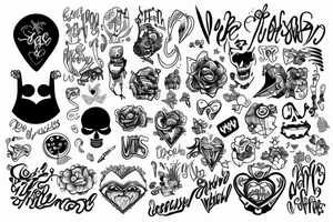 Good vibes tattoo idea