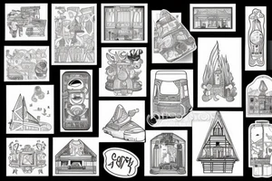 architecture tattoo idea