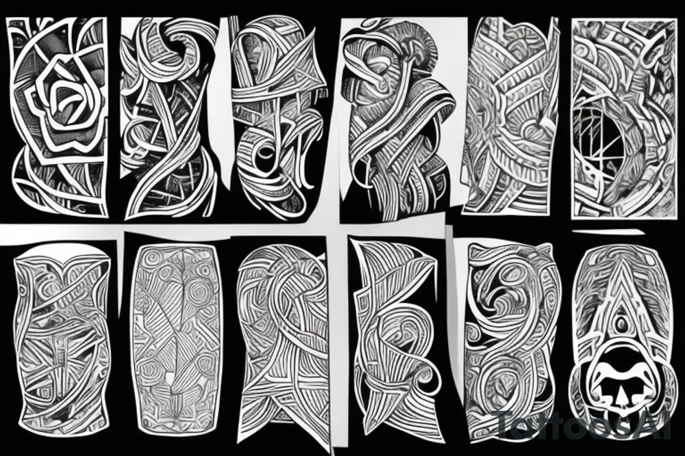 architecture tattoo idea