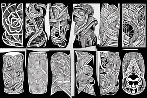 architecture tattoo idea