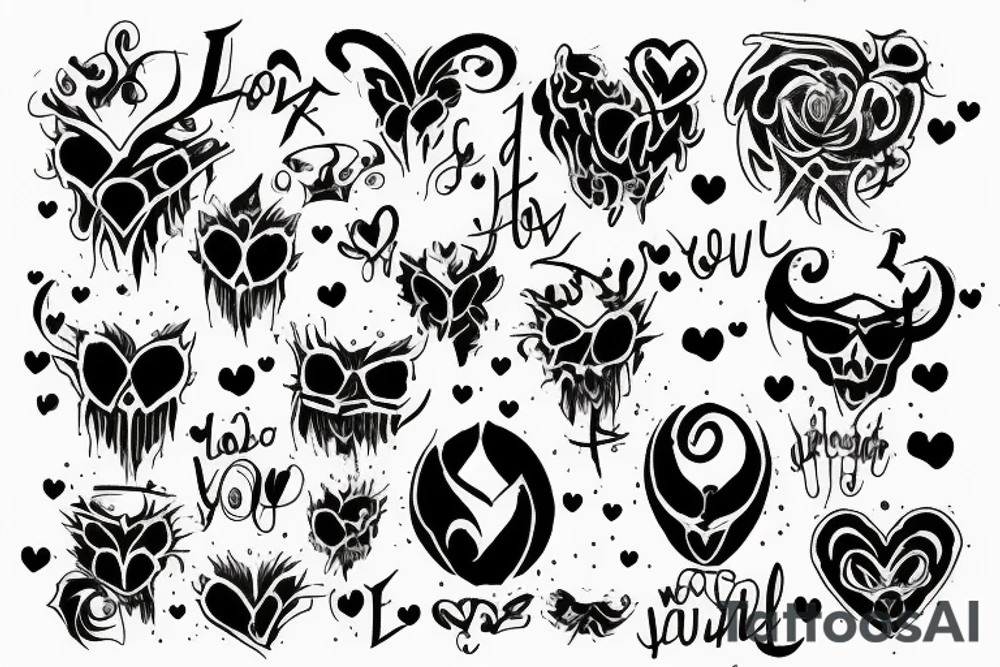 love your chaos tattoo idea