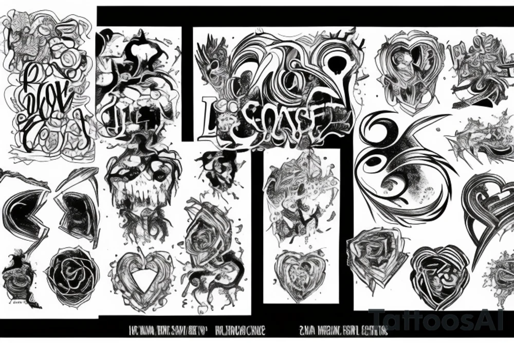 love your chaos tattoo idea