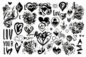 love your chaos tattoo idea