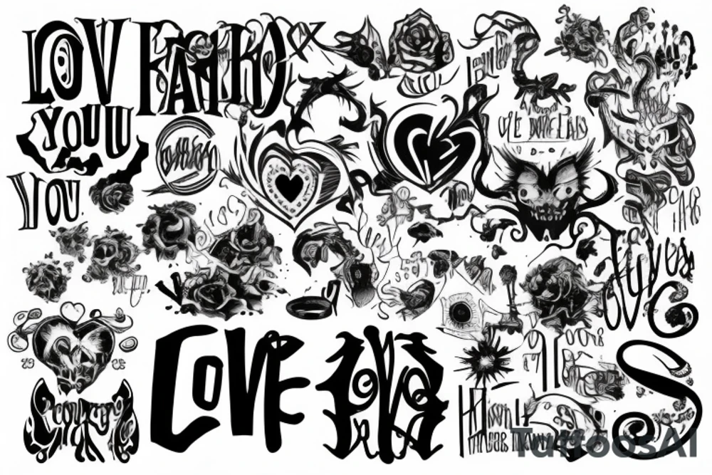 love your chaos tattoo idea