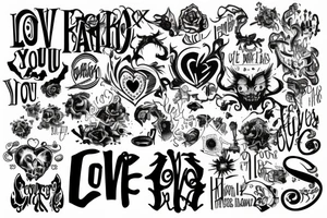 love your chaos tattoo idea