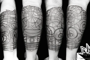biomechanics tattoo tattoo idea