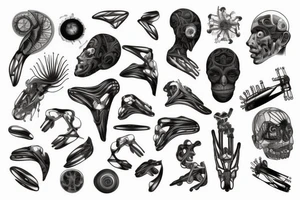 biomechanics tattoo tattoo idea