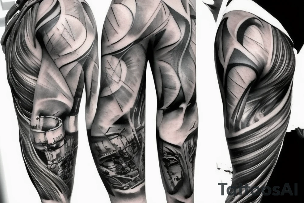 biomechanics tattoo tattoo idea