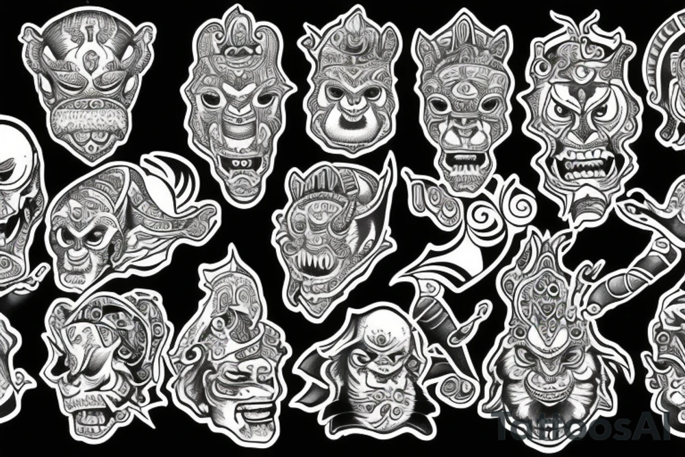 Narsimha tattoo idea