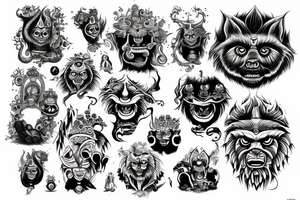 Narsimha tattoo idea