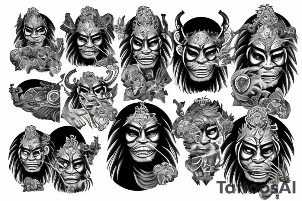 Narsimha tattoo idea