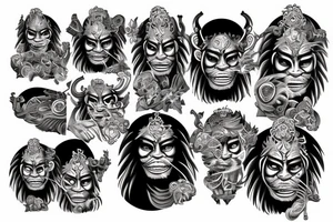 Narsimha tattoo idea