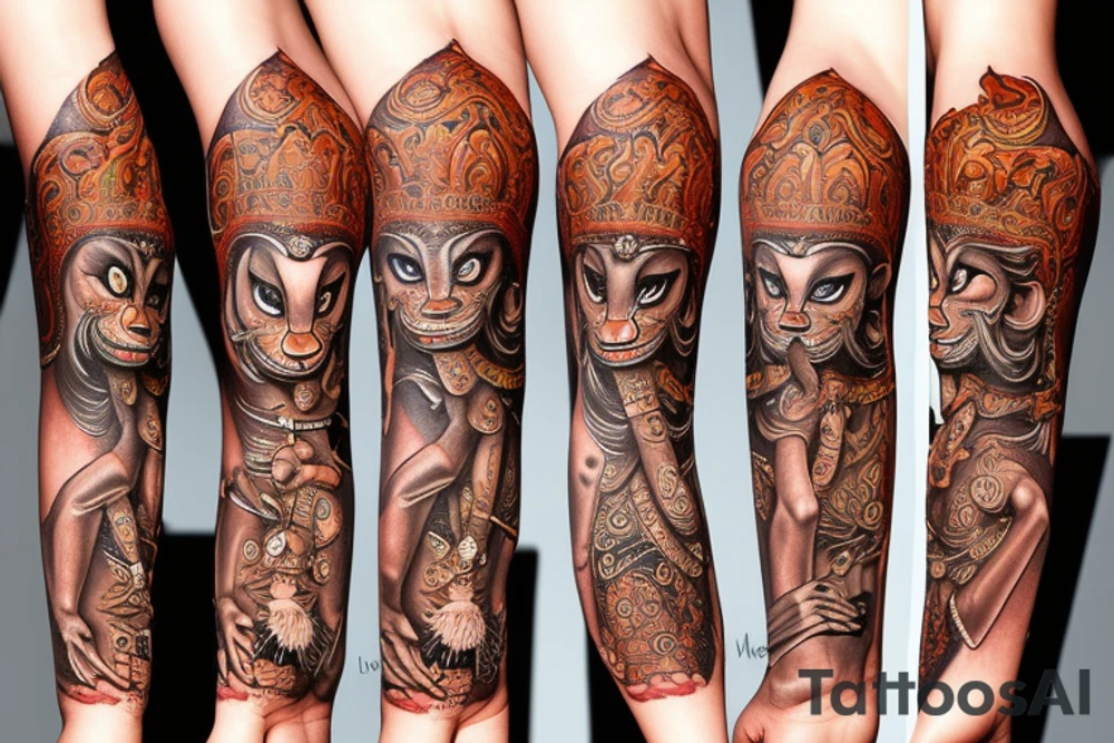 Narsimha tattoo idea