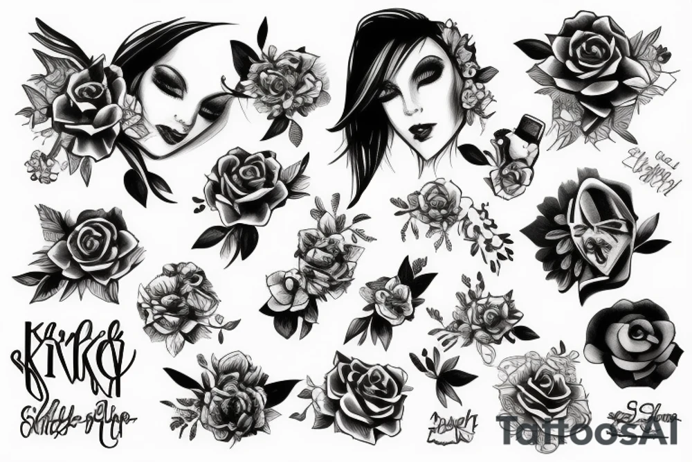 Kinky tattoo idea