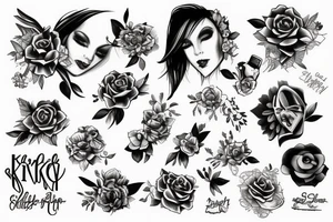 Kinky tattoo idea