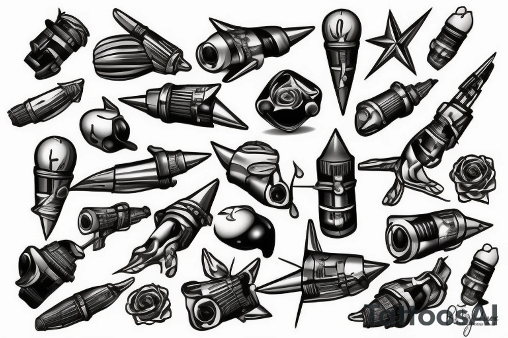 bullet tattoo idea