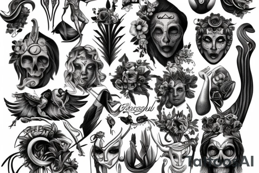 Grecję mythology tattoo idea