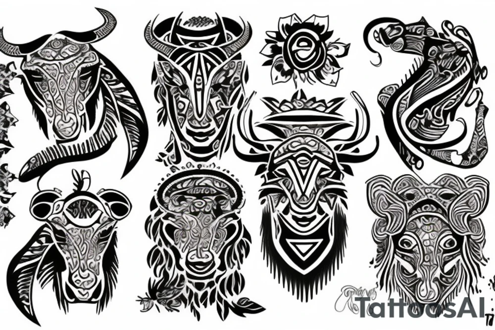 taurus tattoo idea