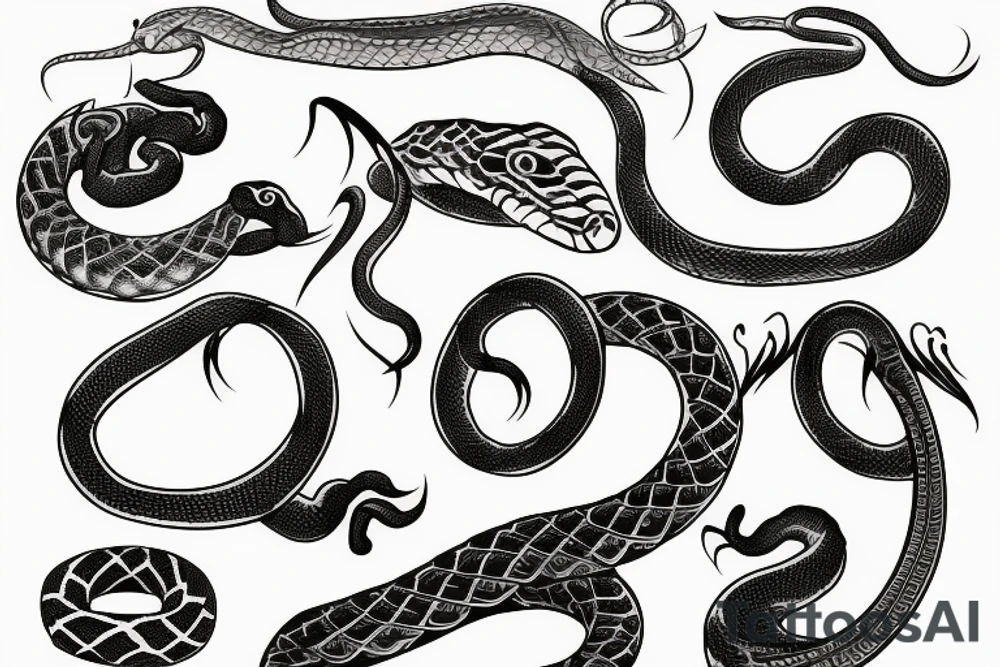 Snake tattoo idea