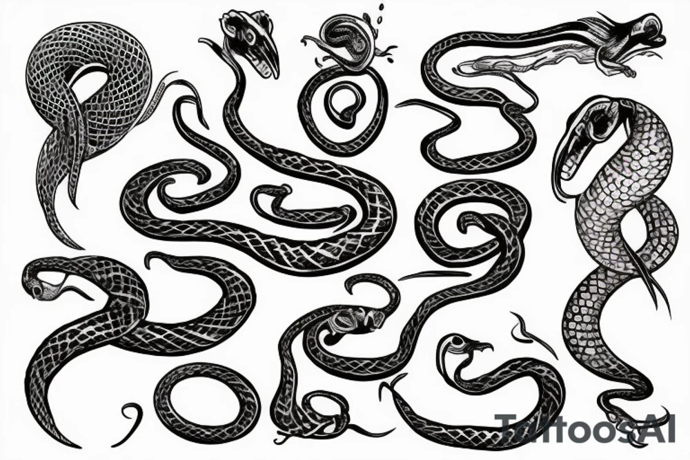 Snake tattoo idea