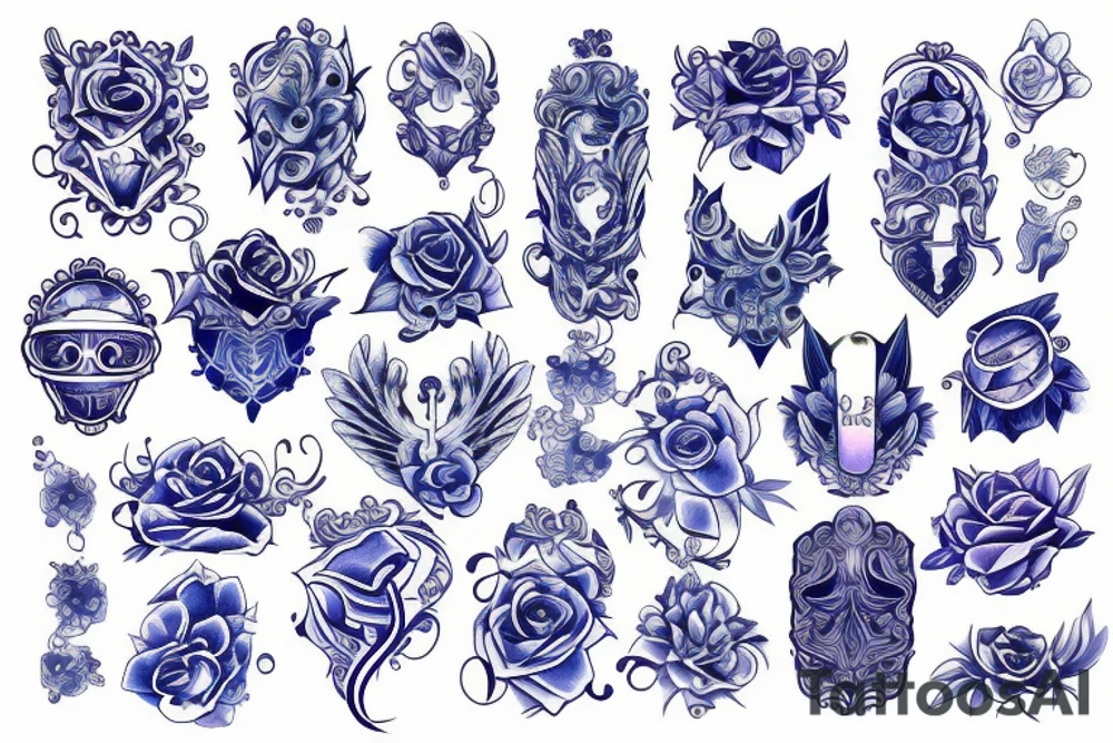 blue lock tattoos tattoo idea