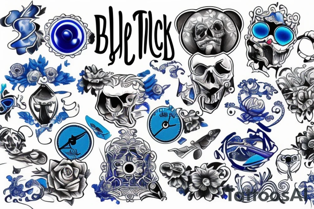 blue lock tattoos tattoo idea