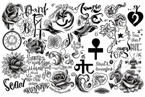 Symbolise change and restart of life tattoo idea