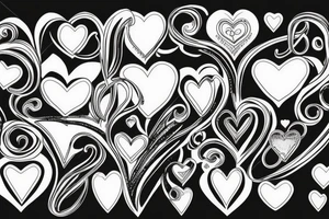 Valentie heart tattoo idea