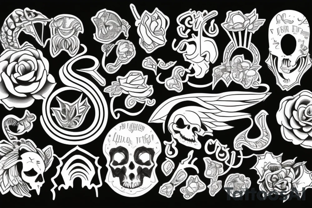 Everywhere, everything tattoo idea