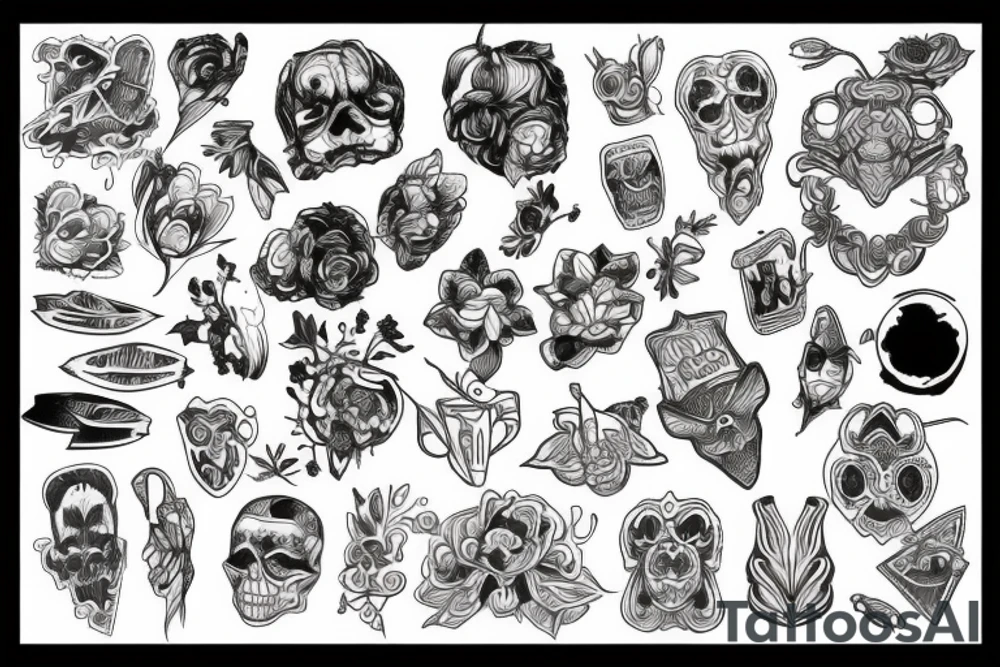 Everywhere, everything tattoo idea