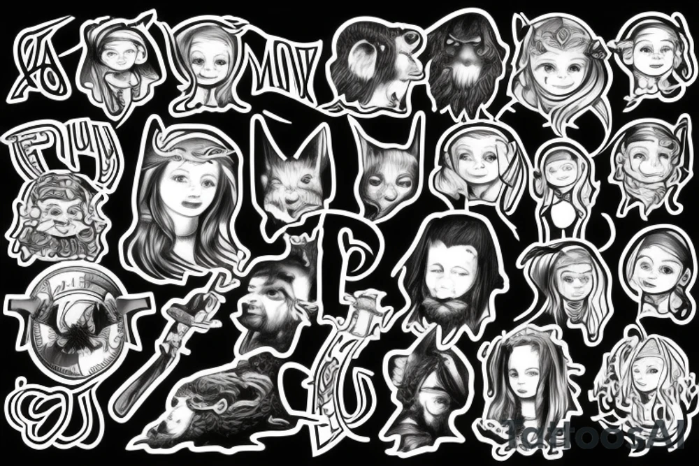 Name of children
Hjörtur Máni
Rúrik Helgi
Sölvi Freyr tattoo idea