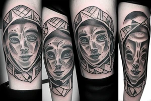 "Father and 3 sons" tattoo idea