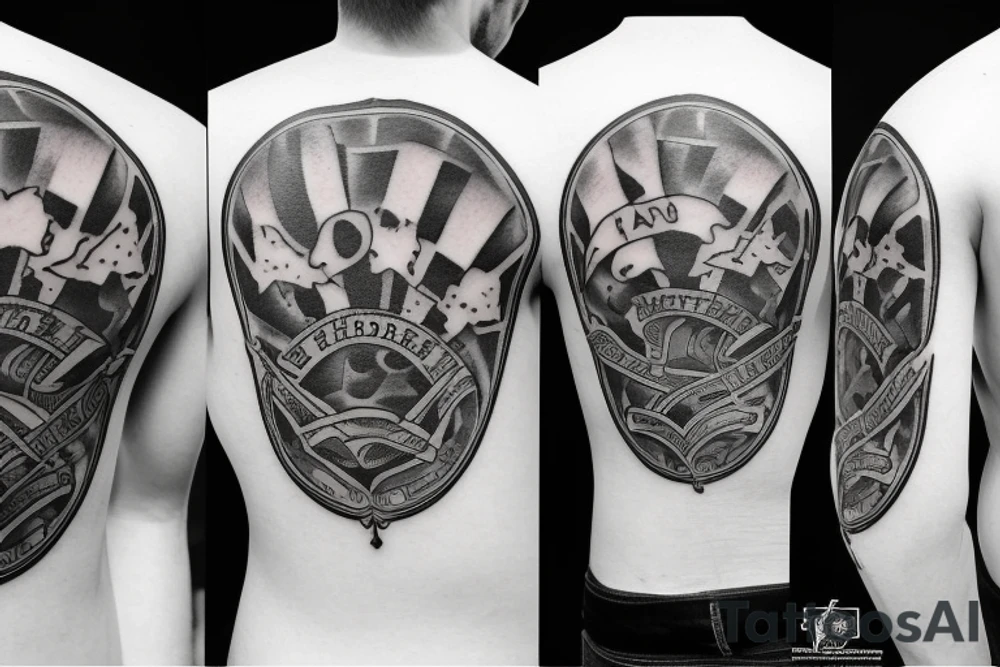 "Father and 3 sons" tattoo idea
