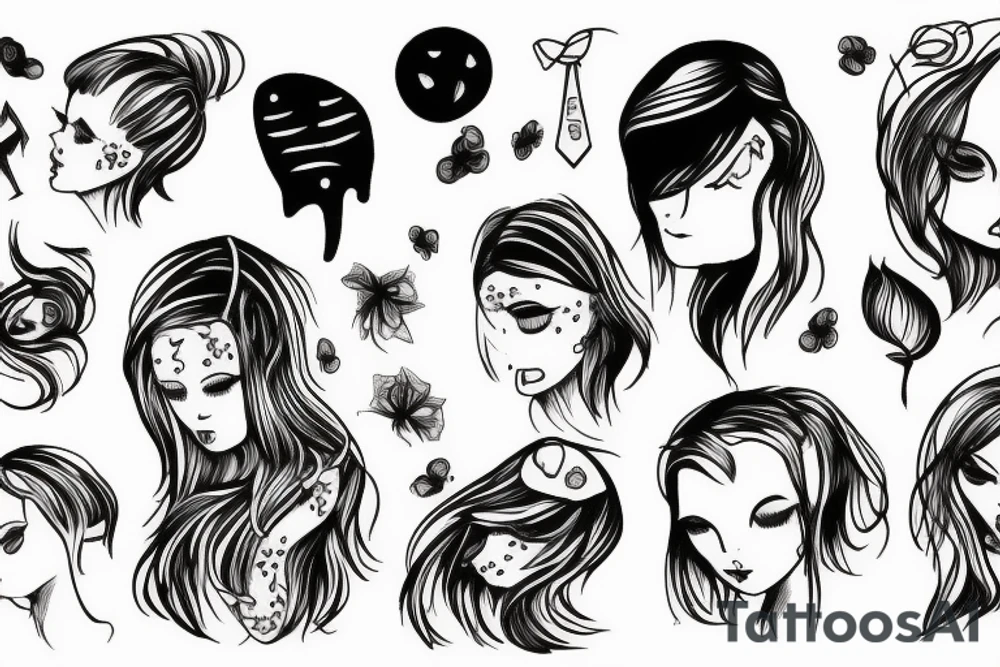 depression tattoo idea
