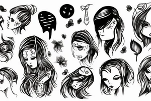 depression tattoo idea