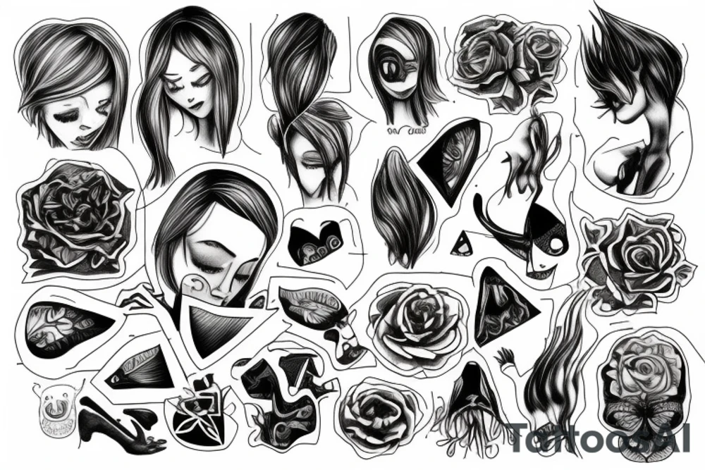 depression tattoo idea